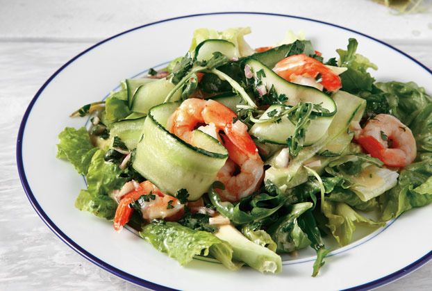Σαλάτα µε γαρίδες – Ευκολη και γρήγορη συνταγή